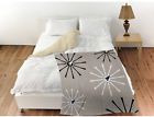0088863538661 Thumbprintz Fifties Patterns Coral Fleece Throw 888635434717