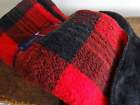 008889373499 Pendleton Red Black Buffalo Plaid Sherpa Fleece Throw 008889373499 Pendleton Red Black Buffalo Plaid Sherpa Fleece Throw