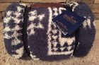 008889374762 Pendleton Kids Navy White Throw New With Tags