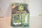 011032032051 Biederlack Vintage John Deere Blanket Throw Deer Tractor