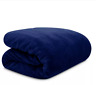 025695989645 Lauren Ralph Micromink Super Plush Blanket Navy Blue