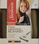 027045753142 Sunbeam Full Size Electric Fleece Heated Blanket Easy