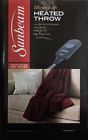 027045797542 Sunbeam Microplush Heated Blanket