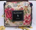 028828355461 Ralph Lauren Constance Floral Tan Burgundy Green Twin