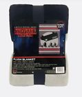 032281213480 Netflix Stranger Things Gray Bed Blanket Twin