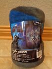 032281231989 Jay Franco Marvel Black Panther Plush Throw Blanket