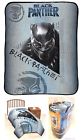 032281277369 Marvel Silver Tribe Black Panther Plush Throw Blanket