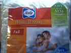 038533836988 Serta Electric Heated Full Blanket Mint Green New