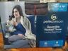 038533873549 Serta Perfect Sleeper Reversible Heated Throw Blanket Grey