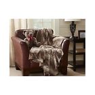 045473166624 Unbranded Tan Faux Fur Throw