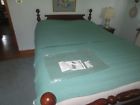 047293211584 Unbranded Nip Herringbone Foam Green Upholstery Throw Flat