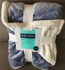 050428260029 Wayland Square Plush Sherpa Double Sided Throw Polyester