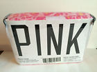22788323 0667538361425 Victoria Secret Pink Duvet Comforter Cover F Queen Leopard Script Nip