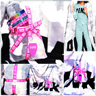 0667549398731 Victorias Secret Pink Plush White Camo Blanket Free