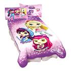 073558717690 Little Charmers Girls Sparkle Up Plush Blanket Throw