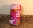 073558720867 Franco Dreamworks Trolls Fleece Throw Blanket Poppy Pink