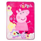 073558725435 Peppa Pig Plush Throw Blanket