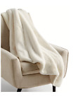 086569054012 Martha Stewart Fur Ivory Reversible Throw Retail