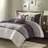 086569178046 Madison Park Palisades Piece Faux Suede Duvet Cover