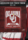 087918092167 Oklahoma Sooners Silk Touch Throw