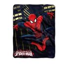 087918293304 Marvel Spiderman City Leap Silky Soft Throw 087918293304 Marvel Spiderman City Leap Silky Soft Throw