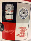 087918722088 Northwest Budweiser Beer Label Collage Fleece Blanket Throw