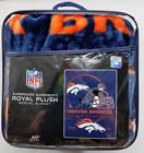 087918738881 Northwest Nfl Denver Broncos Supersized Supersoft Royal Plush