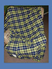 090037853007 Woolrich Fawn Grove Blue Green Plaid Fine Soft