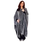 091037149671 Throwbee Original Blanket-poncho Gray