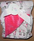 094134886050 Tiny Toes Pink Giraffe Super Soft Reversible Baby