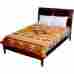 09876 Native American Wyndham House Brown Print Throw King Queen Bed Fleece Blanket 766399379898