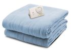 1000-903292-535 Biddeford Blankets Comfort Knit Heated Blanket Twin Cloud 657812132148