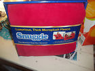 1000069688 Snuggie Thick Microplush Fleece Blanket Crimson 740275003428
