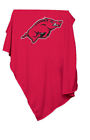108-74 Logo Brands Collegiate Sweatshirt Blanket Arkansas