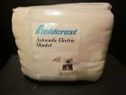 10817 Fieldcrest New Vtg Automatic Electric Blanket Twin Size Control Yellow