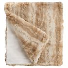 11014blnm Donna Fabulous Furs Faux Fur Luxury Throw Blanket 665873047004