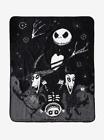 11080120 Disney New Jack Skellington Lock Shock Throw Blanket The Nightmare
