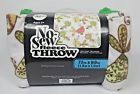 1130-6685 Stores No Sew Fleece Throw Song Bird Design 400113066854
