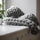 1153.therpe08 Handmade Chunky Knit Blanket 9567450582001