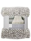 1191543 Life Comfort Studio Plush Throw Polyester In Brown 778267169777 1191543 Life Comfort Studio Plush Throw Polyester In Brown 778267169777
