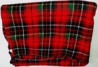 11935 144 100 Acrylic Vintage " Blanket Usa Wpl Jcp Plaid Checks