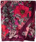 12408-675 Vera Bradley Throw Blanket Micro Fleece Bohemian Blooms