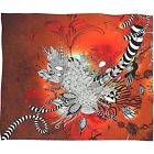 12894-flelar Deny Designs Iveta Abolina Wild Lilly Fleece Throw Blanket Retail