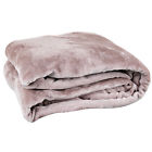 135342 Northpoint Trading Twin Size Taupe Ultra Plush Velour 841278135342