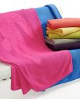 14351600 Lacoste Crocoknit Cotton Throw Blanket Hot Pink 734737327443