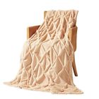 1507t8001cca Livingston Home Handicraft Plaid Soft Throw Blanket Acrylic 814945020388