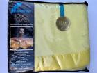 15166 Fieldcrest New Touch Of Class Yellow Twin Acrylic Thermal Blanket