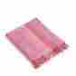 15563-566 Vera Bradley Soft Woven Throw Blanket In Pink Tonal Stripe 886003342381