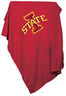 156-74 Logo Brands Collegiate Sweatshirt Blanket Iowa State