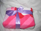157x229cm Pink Plush Fleece Super Soft Twin Blanket Kitty Throw Nip